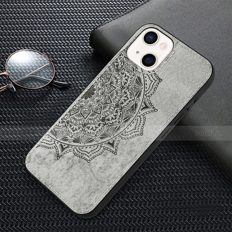 Coque Silicone Motif Fantaisie Souple Couleur Unie Etui Housse S01 pour Apple iPhone 14 Plus