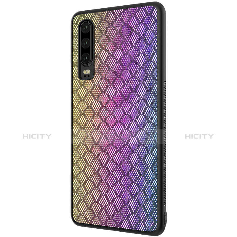 Coque Silicone Motif Fantaisie Souple Couleur Unie Etui Housse S01 pour Huawei P30 Plus