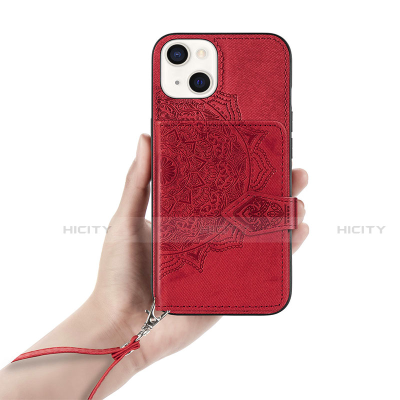 Coque Silicone Motif Fantaisie Souple Couleur Unie Etui Housse S02 pour Apple iPhone 14 Plus