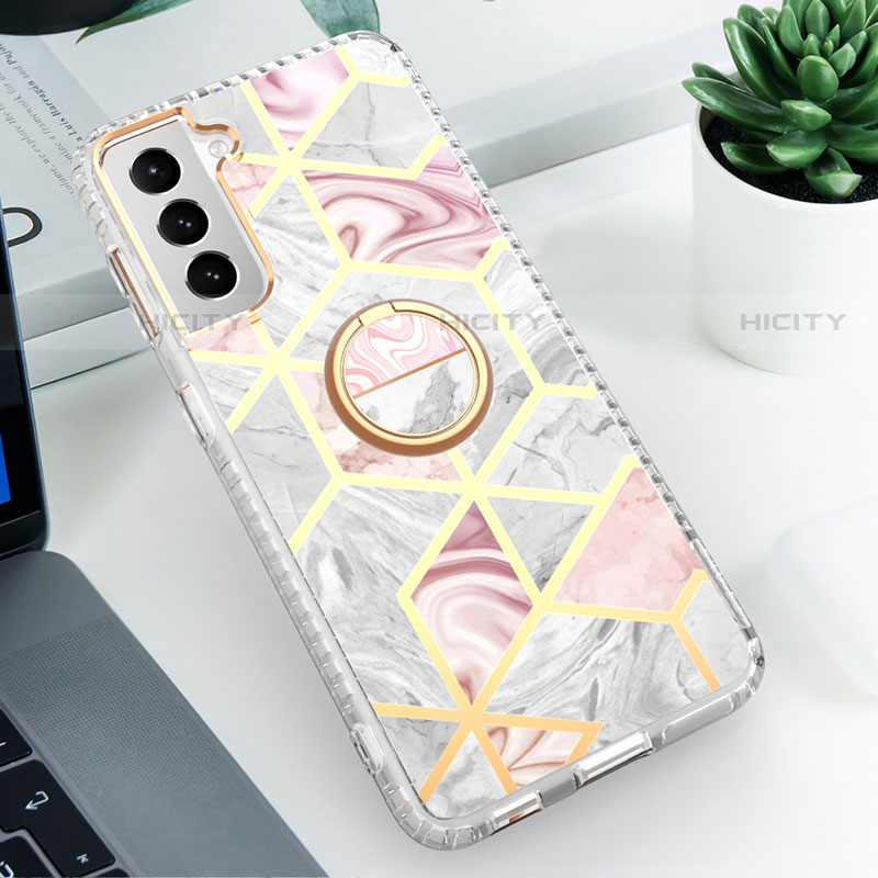 Coque Silicone Motif Fantaisie Souple Couleur Unie Etui Housse S02 pour Samsung Galaxy S21 5G Mixte Plus