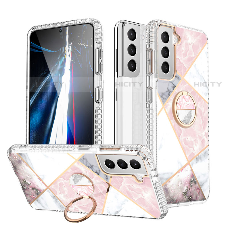 Coque Silicone Motif Fantaisie Souple Couleur Unie Etui Housse S02 pour Samsung Galaxy S22 Plus 5G Plus