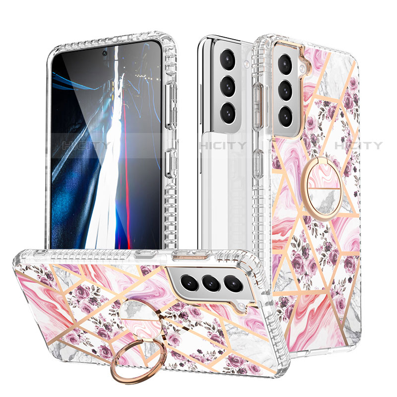 Coque Silicone Motif Fantaisie Souple Couleur Unie Etui Housse S02 pour Samsung Galaxy S22 Plus 5G Plus