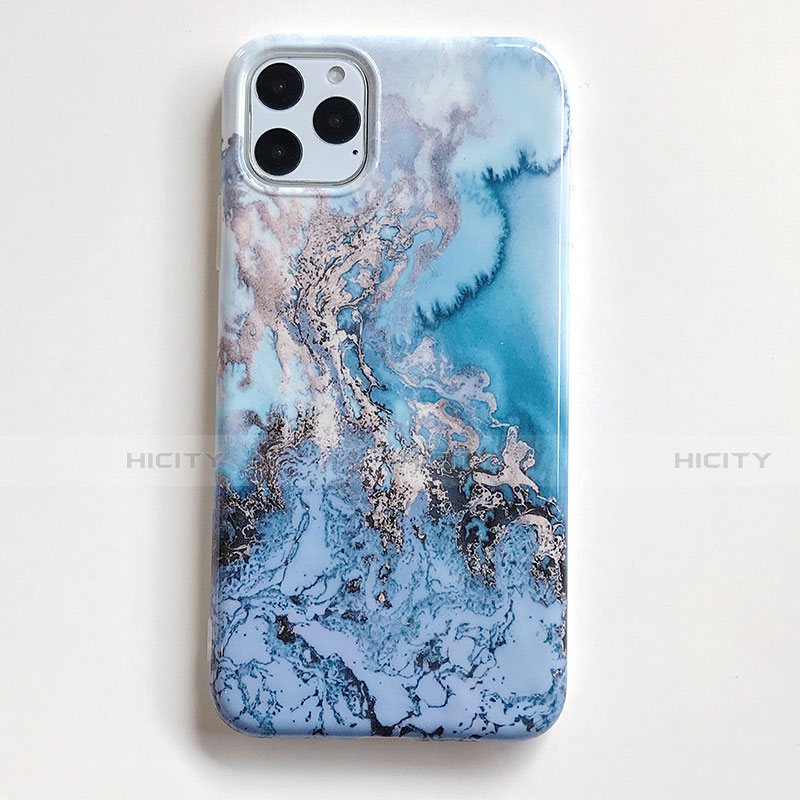 Coque Silicone Motif Fantaisie Souple Couleur Unie Etui Housse S03 pour Apple iPhone 11 Pro Max Plus