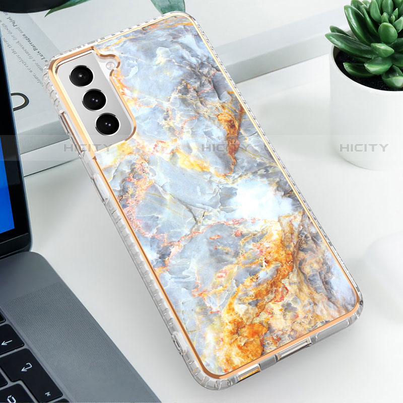 Coque Silicone Motif Fantaisie Souple Couleur Unie Etui Housse S03 pour Samsung Galaxy S22 Plus 5G Plus