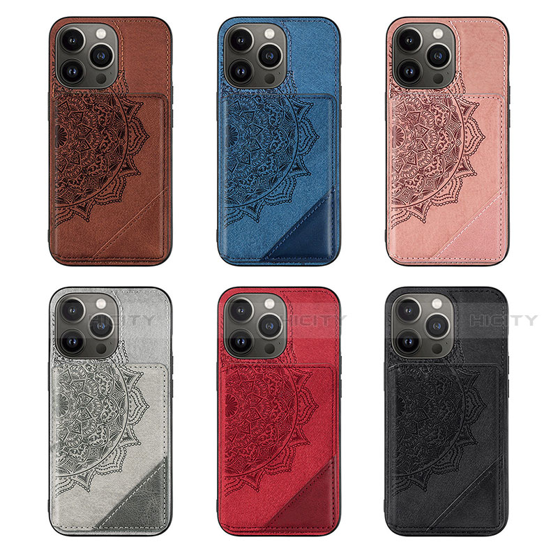 Coque Silicone Motif Fantaisie Souple Couleur Unie Etui Housse S06 pour Apple iPhone 13 Pro Plus