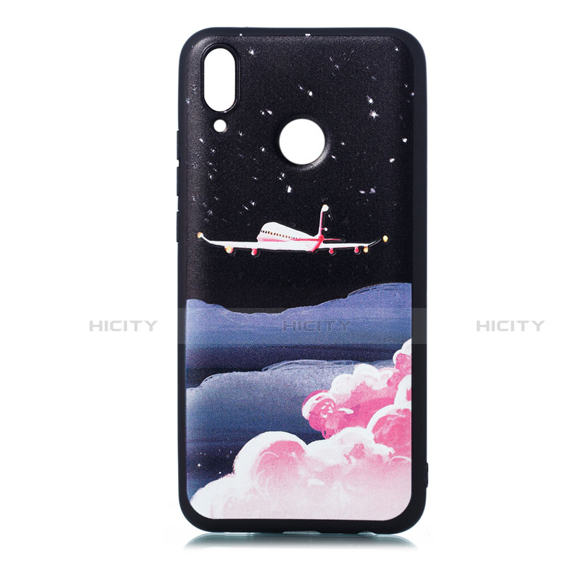 Coque Silicone Motif Fantaisie Souple Couleur Unie Etui Housse S06 pour Huawei Enjoy 9 Plus Mixte Plus