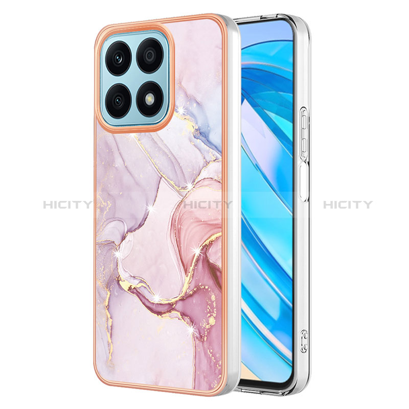 Coque Silicone Motif Fantaisie Souple Couleur Unie Etui Housse Y01B pour Huawei Honor X8a 4G Plus