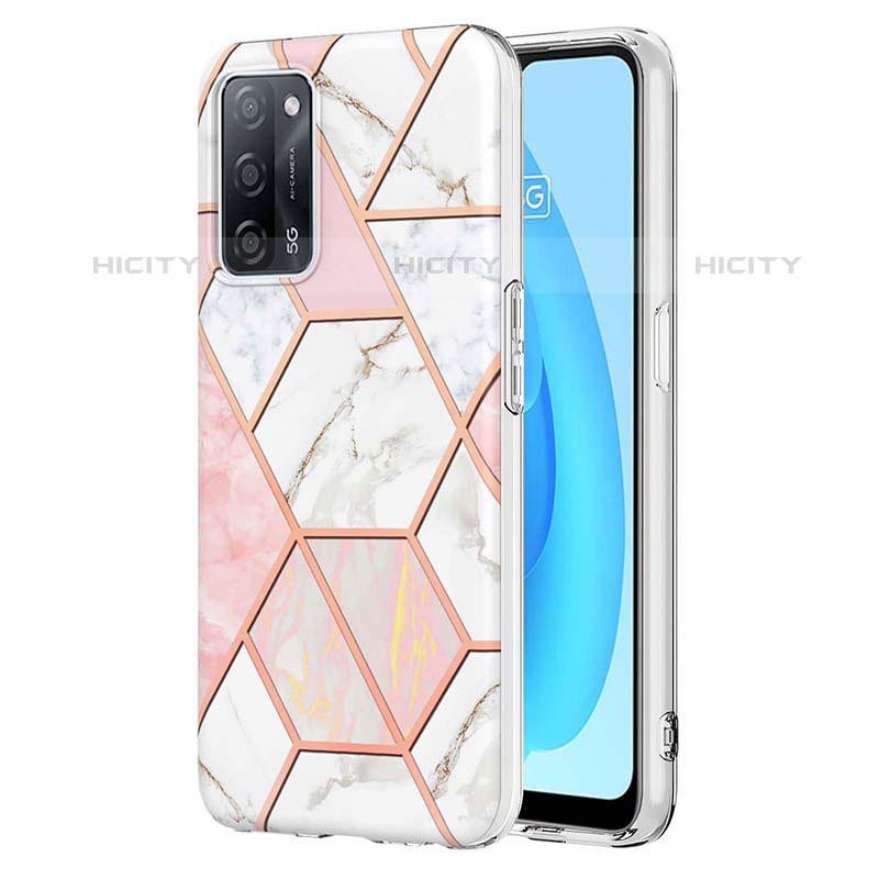 Coque Silicone Motif Fantaisie Souple Couleur Unie Etui Housse Y01B pour Oppo A53s 5G Plus