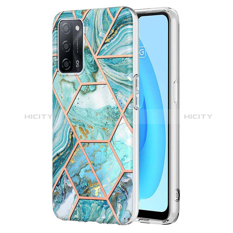 Coque Silicone Motif Fantaisie Souple Couleur Unie Etui Housse Y01B pour Oppo A56 5G Plus