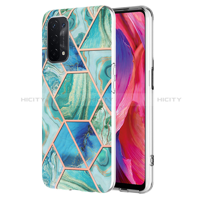 Coque Silicone Motif Fantaisie Souple Couleur Unie Etui Housse Y01B pour Oppo A74 5G Plus