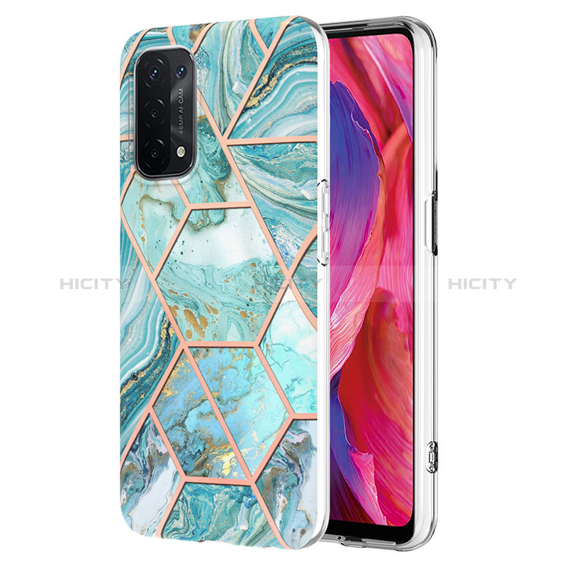 Coque Silicone Motif Fantaisie Souple Couleur Unie Etui Housse Y01B pour Oppo A74 5G Plus