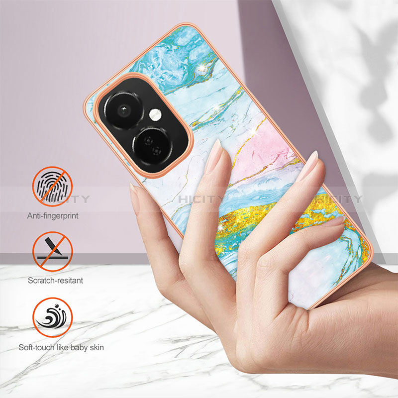 Coque Silicone Motif Fantaisie Souple Couleur Unie Etui Housse Y01B pour Oppo K11x 5G Plus