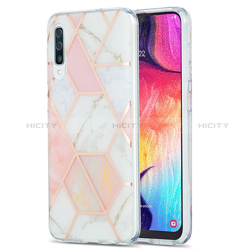 Coque Silicone Motif Fantaisie Souple Couleur Unie Etui Housse Y01B pour Samsung Galaxy A30S Plus