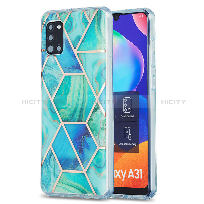 Coque Silicone Motif Fantaisie Souple Couleur Unie Etui Housse Y01B pour Samsung Galaxy A31 Plus