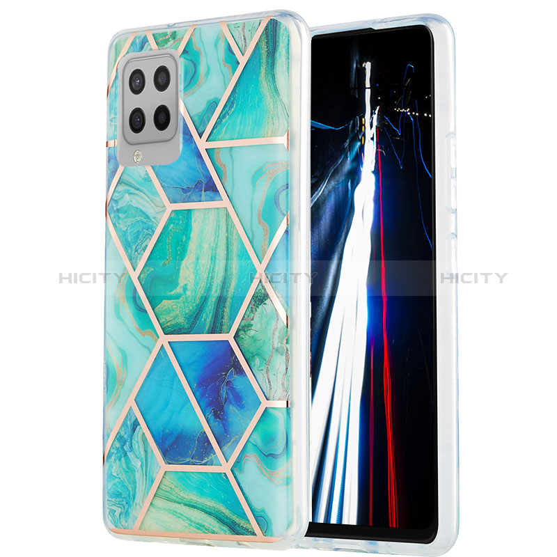 Coque Silicone Motif Fantaisie Souple Couleur Unie Etui Housse Y01B pour Samsung Galaxy A42 5G Plus