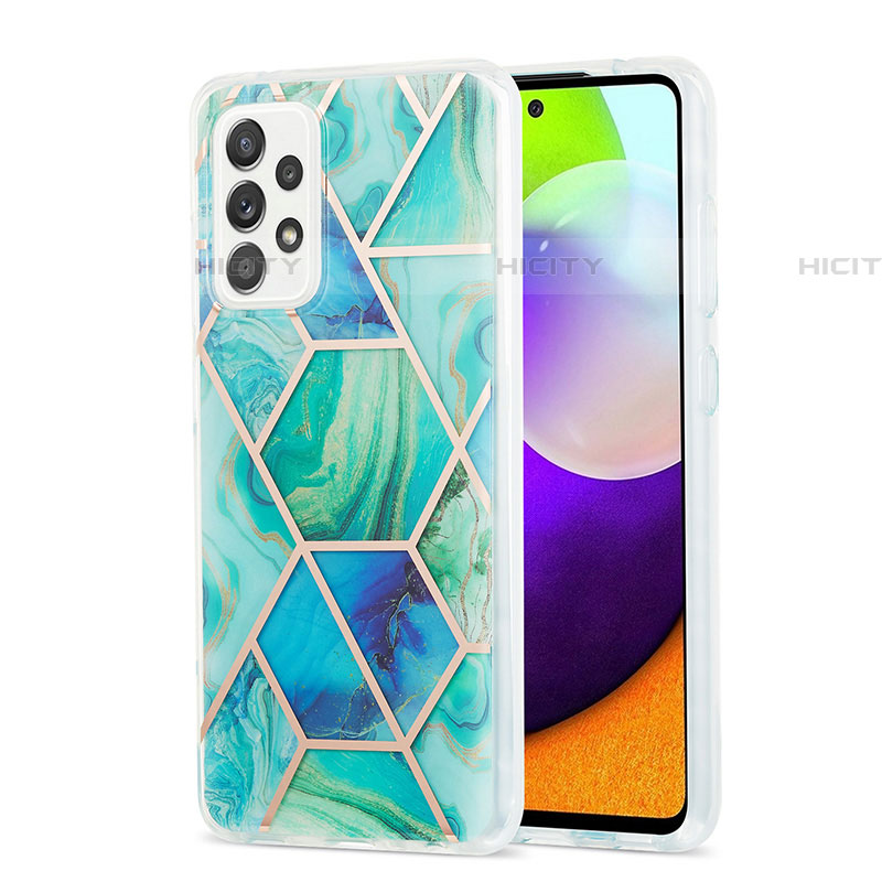 Coque Silicone Motif Fantaisie Souple Couleur Unie Etui Housse Y01B pour Samsung Galaxy A52 4G Plus