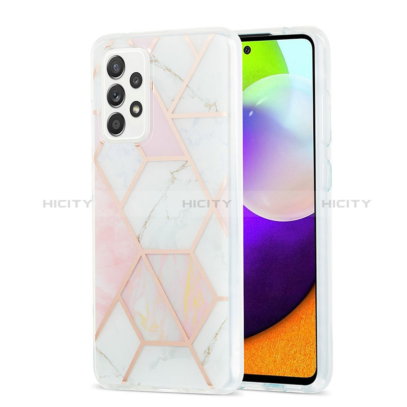 Coque Silicone Motif Fantaisie Souple Couleur Unie Etui Housse Y01B pour Samsung Galaxy A52s 5G Plus