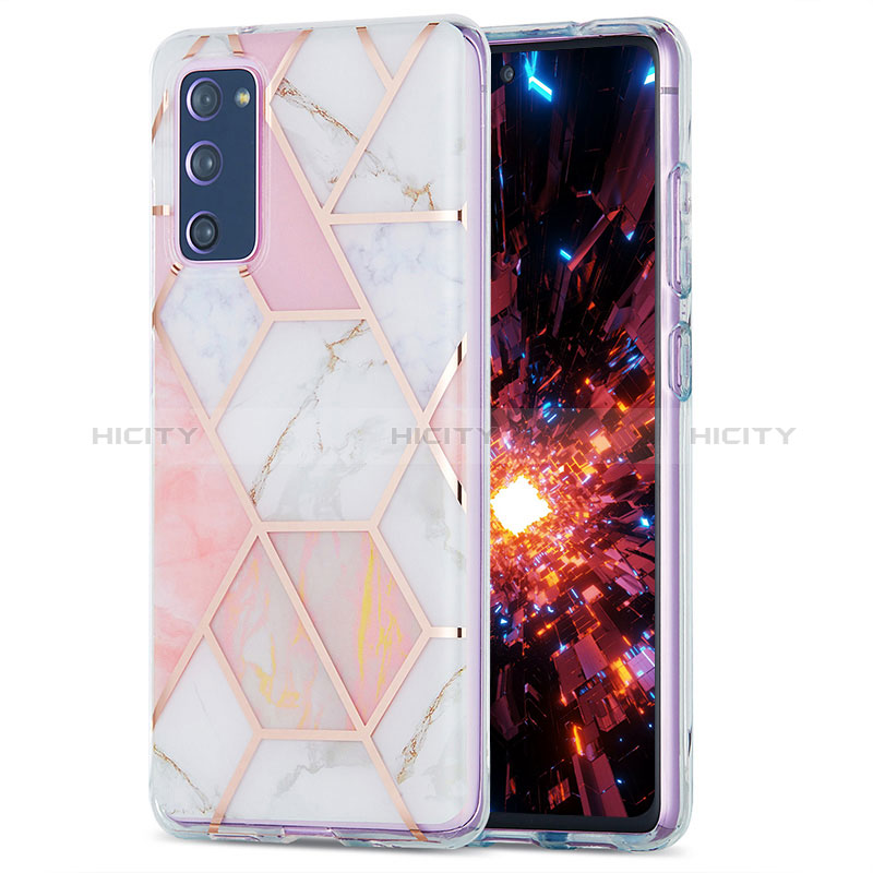 Coque Silicone Motif Fantaisie Souple Couleur Unie Etui Housse Y01B pour Samsung Galaxy S20 Lite 5G Plus