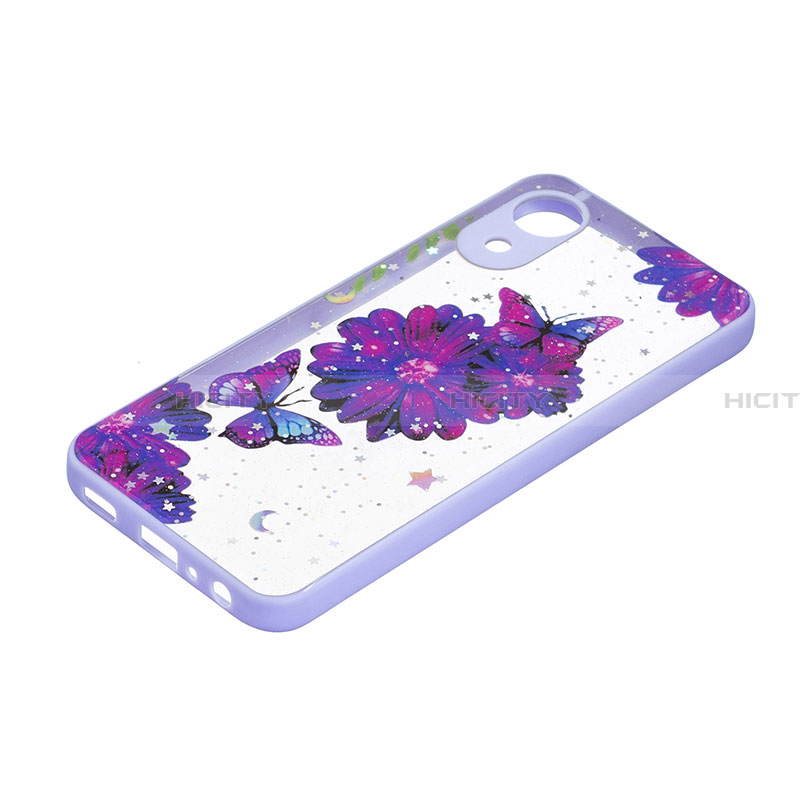 Coque Silicone Motif Fantaisie Souple Couleur Unie Etui Housse Y01X pour Samsung Galaxy A03 Core Plus