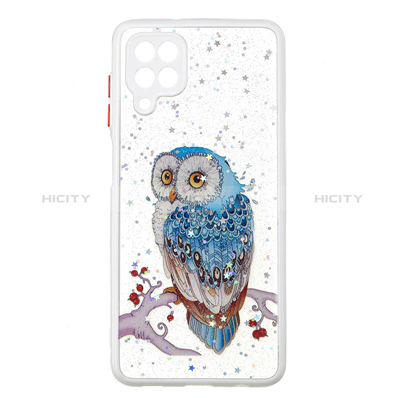 Coque Silicone Motif Fantaisie Souple Couleur Unie Etui Housse Y01X pour Samsung Galaxy A12 Plus