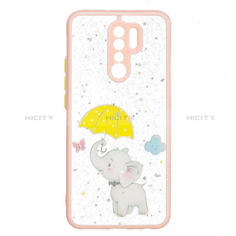 Coque Silicone Motif Fantaisie Souple Couleur Unie Etui Housse Y01X pour Xiaomi Poco M2 Plus