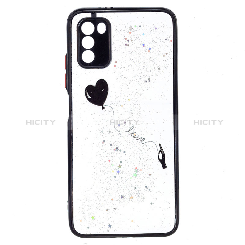 Coque Silicone Motif Fantaisie Souple Couleur Unie Etui Housse Y01X pour Xiaomi Poco M3 Plus