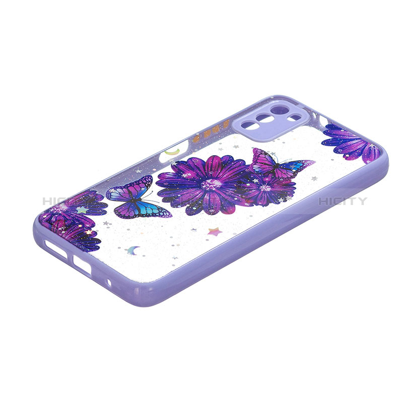 Coque Silicone Motif Fantaisie Souple Couleur Unie Etui Housse Y01X pour Xiaomi Poco M3 Plus