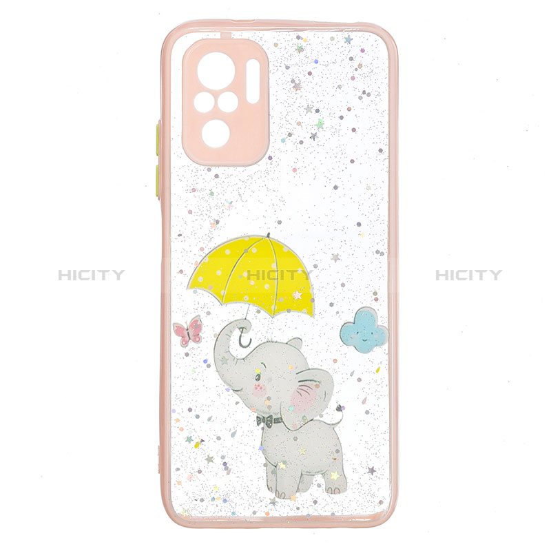 Coque Silicone Motif Fantaisie Souple Couleur Unie Etui Housse Y01X pour Xiaomi Poco M5S Plus