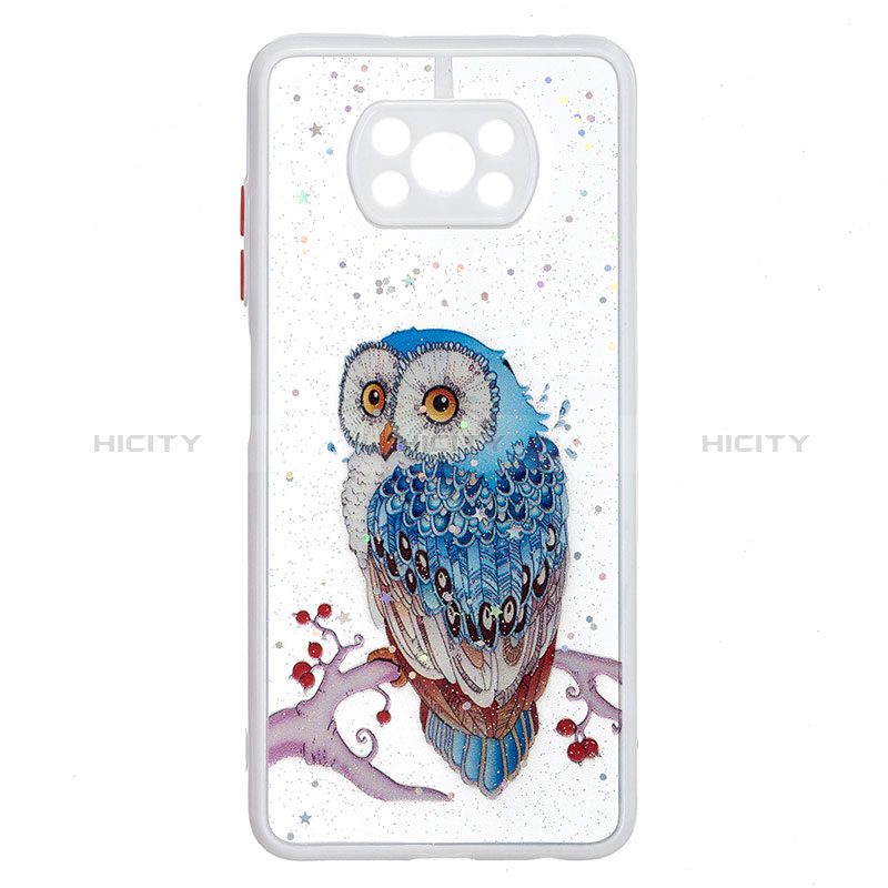 Coque Silicone Motif Fantaisie Souple Couleur Unie Etui Housse Y01X pour Xiaomi Poco X3 Mixte Plus