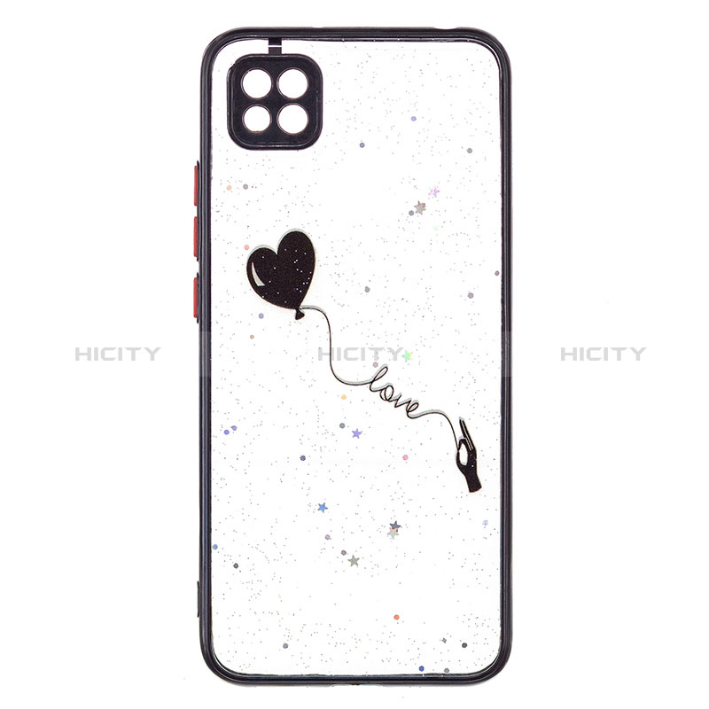 Coque Silicone Motif Fantaisie Souple Couleur Unie Etui Housse Y01X pour Xiaomi Redmi 10A 4G Noir Plus