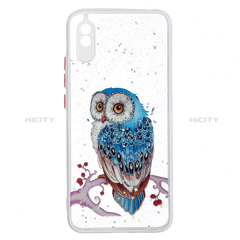 Coque Silicone Motif Fantaisie Souple Couleur Unie Etui Housse Y01X pour Xiaomi Redmi 9A Plus