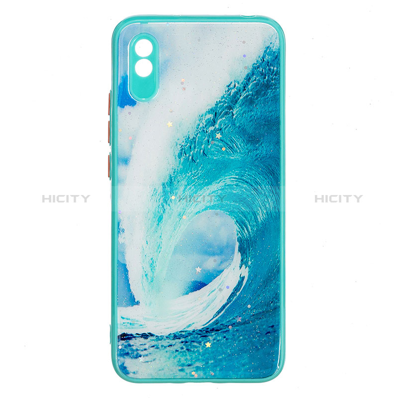 Coque Silicone Motif Fantaisie Souple Couleur Unie Etui Housse Y01X pour Xiaomi Redmi 9A Plus