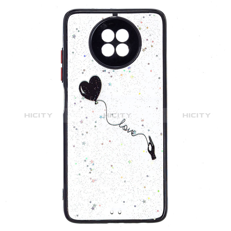 Coque Silicone Motif Fantaisie Souple Couleur Unie Etui Housse Y01X pour Xiaomi Redmi Note 9 5G Plus