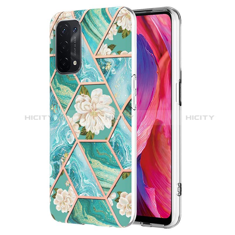 Coque Silicone Motif Fantaisie Souple Couleur Unie Etui Housse Y02B pour Oppo A74 5G Plus