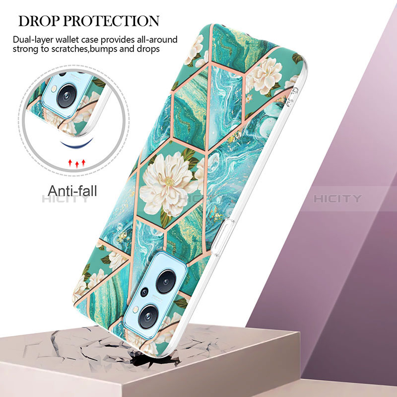 Coque Silicone Motif Fantaisie Souple Couleur Unie Etui Housse Y02B pour Oppo A96 4G Plus