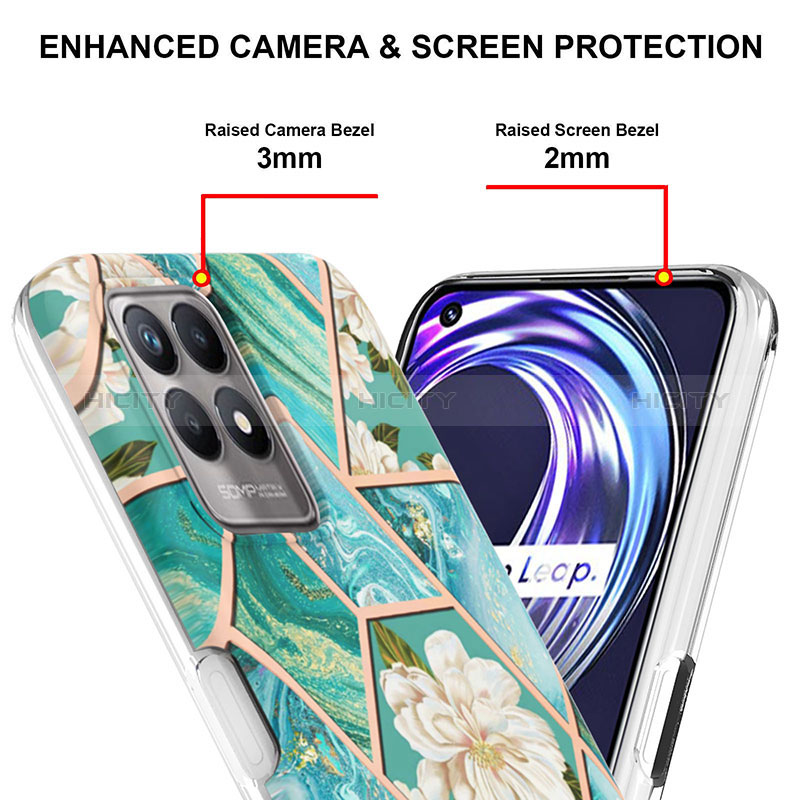 Coque Silicone Motif Fantaisie Souple Couleur Unie Etui Housse Y02B pour Realme Narzo 50 4G Plus