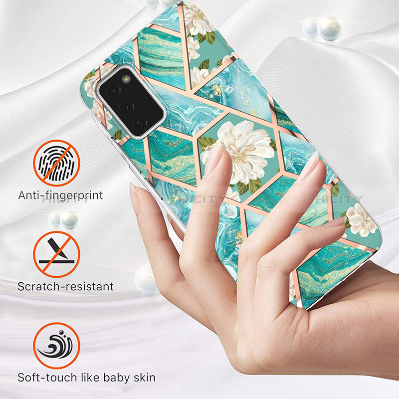 Coque Silicone Motif Fantaisie Souple Couleur Unie Etui Housse Y02B pour Samsung Galaxy A02s Plus