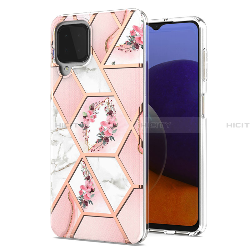 Coque Silicone Motif Fantaisie Souple Couleur Unie Etui Housse Y02B pour Samsung Galaxy A22 4G Plus