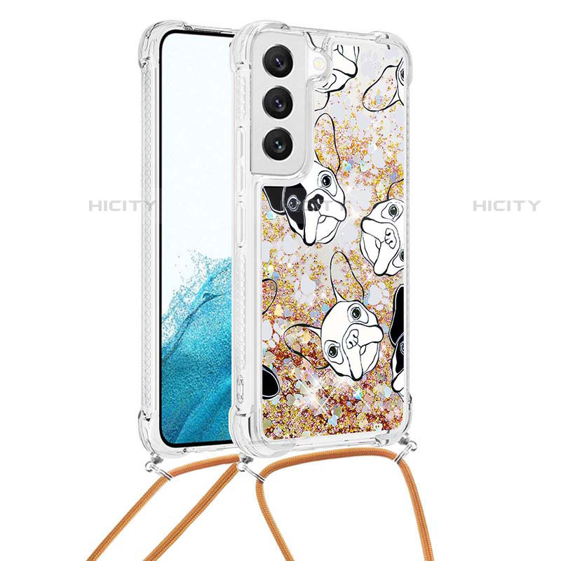 Coque Silicone Motif Fantaisie Souple Couleur Unie Etui Housse Y02B pour Samsung Galaxy S21 5G Plus