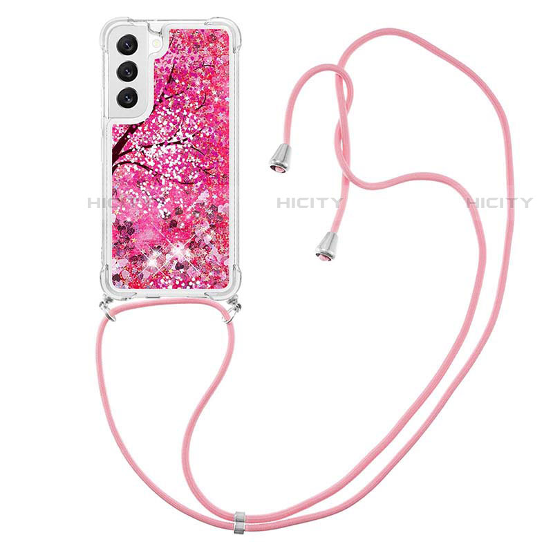 Coque Silicone Motif Fantaisie Souple Couleur Unie Etui Housse Y02B pour Samsung Galaxy S21 Plus 5G Plus