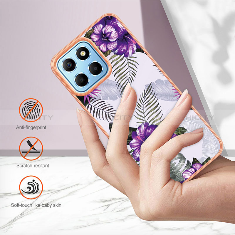 Coque Silicone Motif Fantaisie Souple Couleur Unie Etui Housse Y03B pour Huawei Honor X6 5G Plus