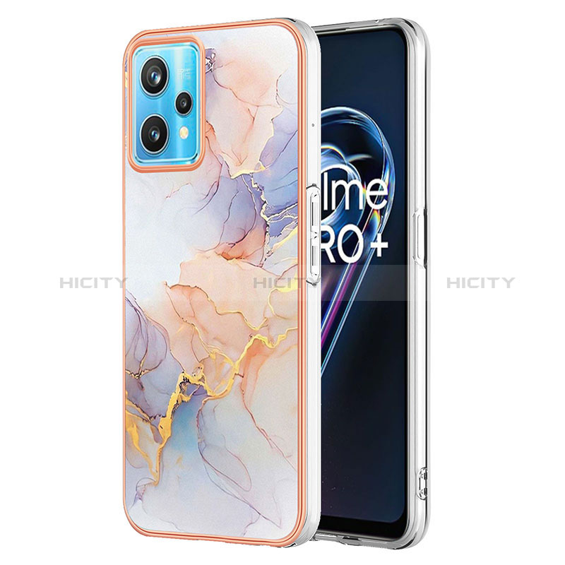 Coque Silicone Motif Fantaisie Souple Couleur Unie Etui Housse Y03B pour Realme 9 4G Plus