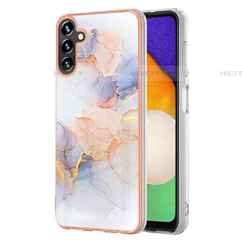 Coque Silicone Motif Fantaisie Souple Couleur Unie Etui Housse Y03B pour Samsung Galaxy A04s Plus