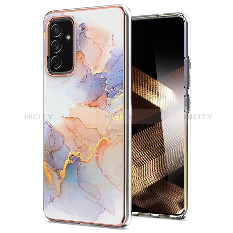 Coque Silicone Motif Fantaisie Souple Couleur Unie Etui Housse Y03B pour Samsung Galaxy A15 4G Plus