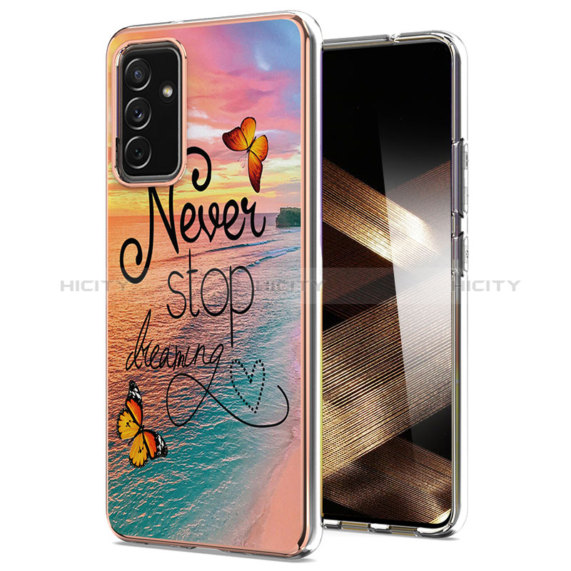 Coque Silicone Motif Fantaisie Souple Couleur Unie Etui Housse Y03B pour Samsung Galaxy A15 5G Mixte Plus