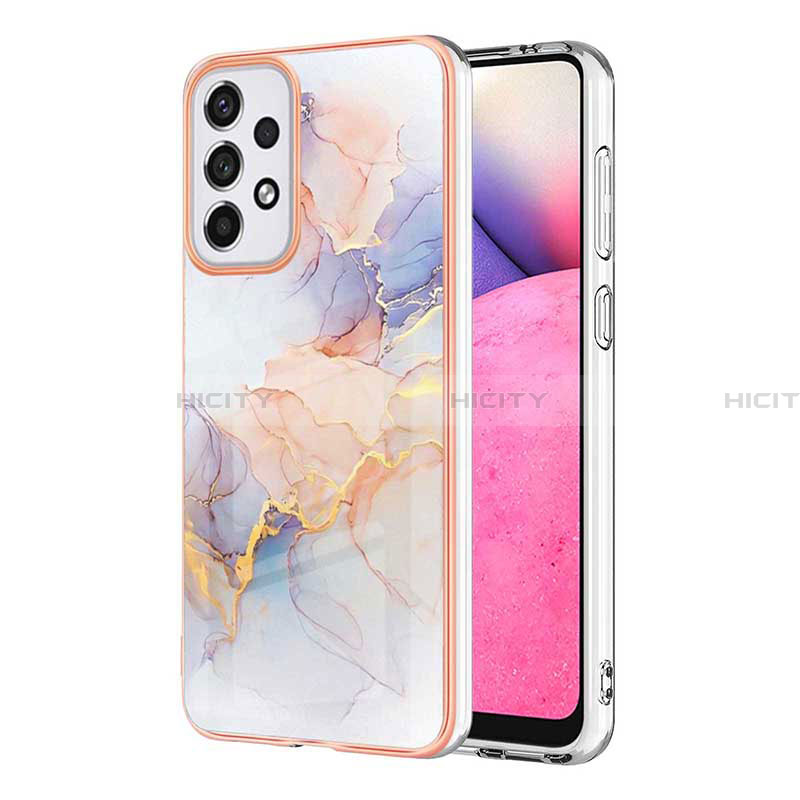 Coque Silicone Motif Fantaisie Souple Couleur Unie Etui Housse Y03B pour Samsung Galaxy A33 5G Plus