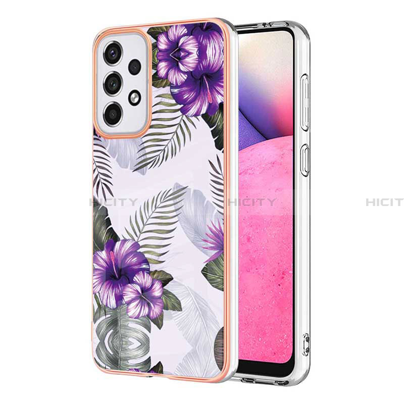 Coque Silicone Motif Fantaisie Souple Couleur Unie Etui Housse Y03B pour Samsung Galaxy A33 5G Plus