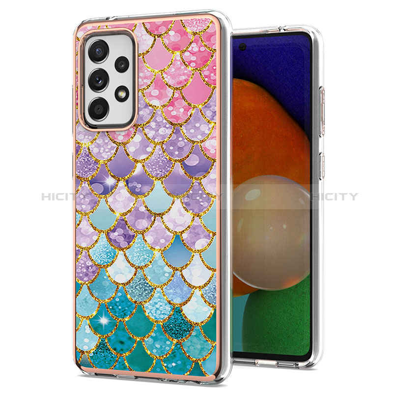 Coque Silicone Motif Fantaisie Souple Couleur Unie Etui Housse Y03B pour Samsung Galaxy A52s 5G Plus