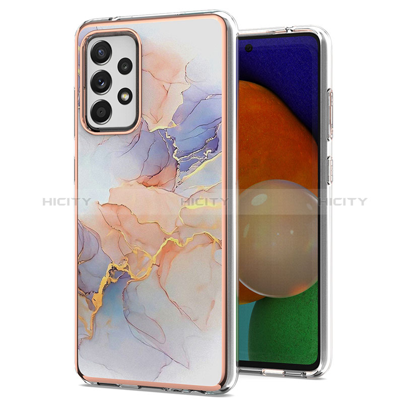 Coque Silicone Motif Fantaisie Souple Couleur Unie Etui Housse Y03B pour Samsung Galaxy A52s 5G Plus