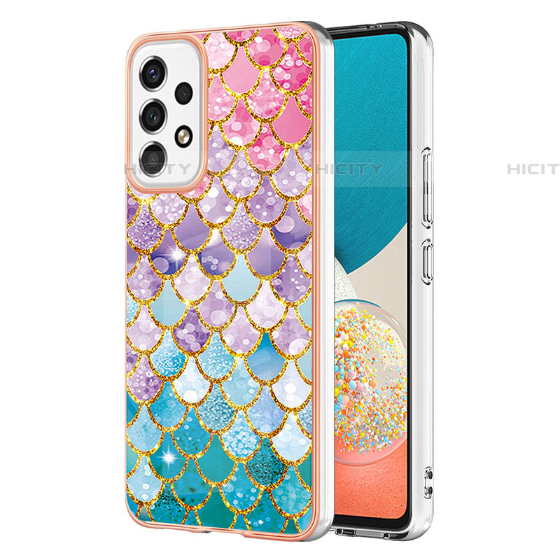 Coque Silicone Motif Fantaisie Souple Couleur Unie Etui Housse Y03B pour Samsung Galaxy A53 5G Plus